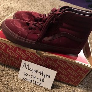 NEW Vans SK8-Hi Reissue Zip